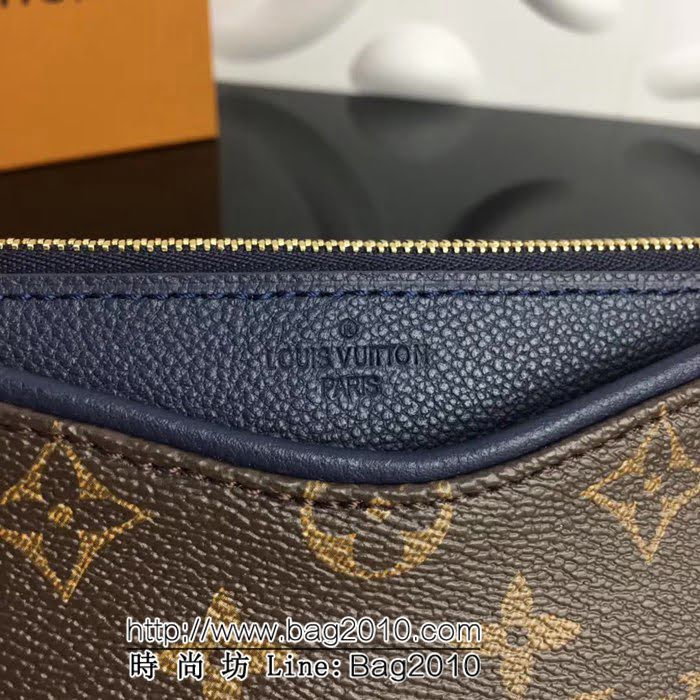 路易威登LV頂級原單 M41638藍色 PALLAS CLUTH 多功能包袋 YDH1511